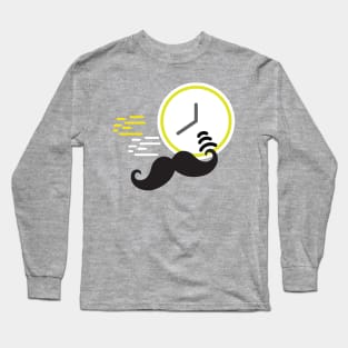 Mustache Long Sleeve T-Shirt